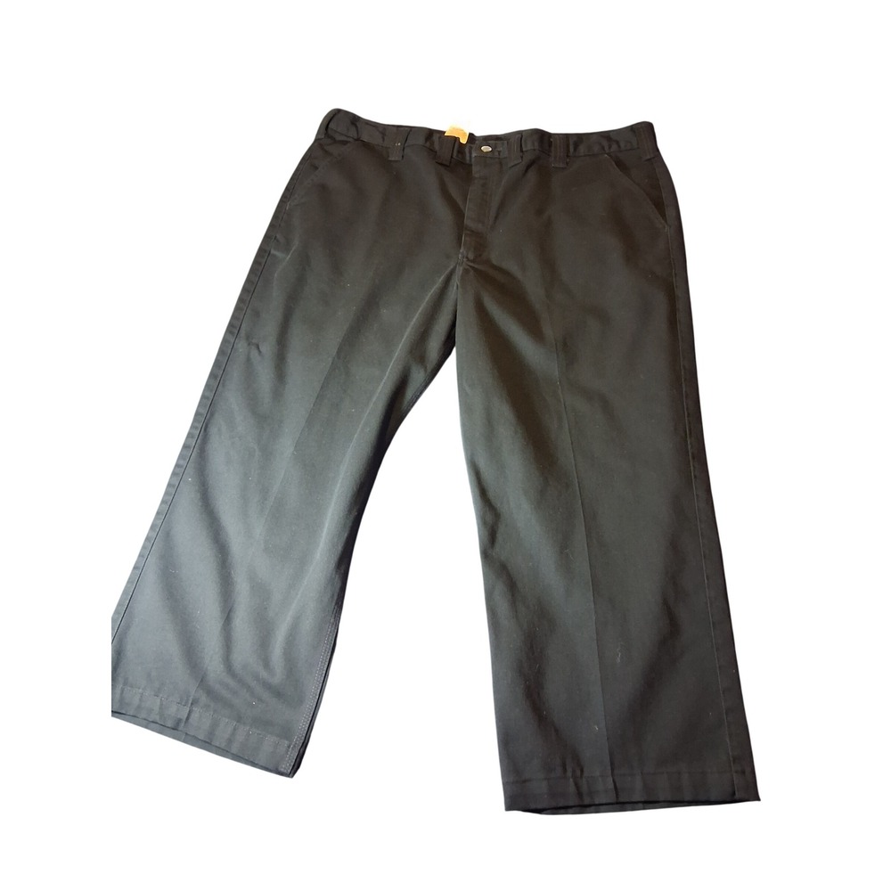 Carhartt B290 BLK Men Black Blended Twill Work Pants 44x32 (Actual 42x26)